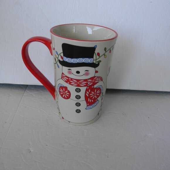 NEW Temp-tations Seasonal 16-oz Bistro Mug WINTER WHIMSY - Picture 1 of 3